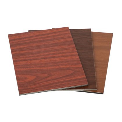 3mm 4mm ACP Wall Cladding Wooden Finish Aluminum Composite Panel