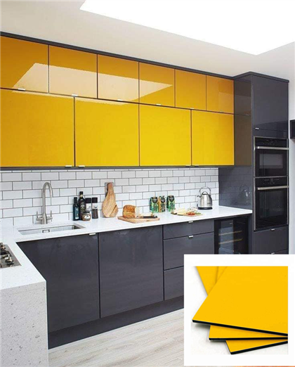 Aluminium Composite Panel Used For Kitchen Cabinet