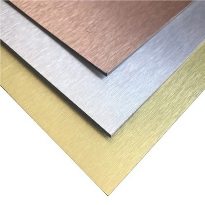 Factory Brushed Surface Decorative ACP Panel