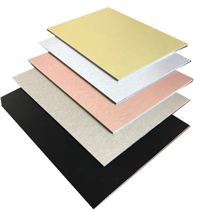 Fireproof Building Materials Brushed Aluminum Composite Panel