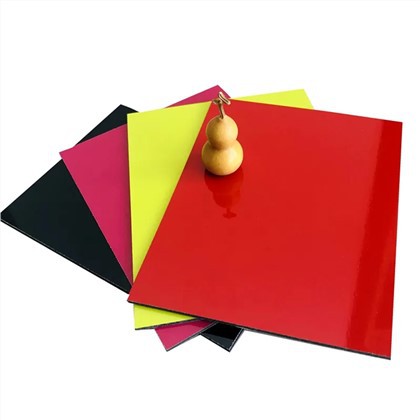 High Glossy Pure Color Aluminum Composite Panel For Kitchen Cabinets