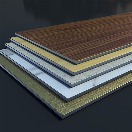 Wooden Aluminium Composite Material Acp Sheet Single Side