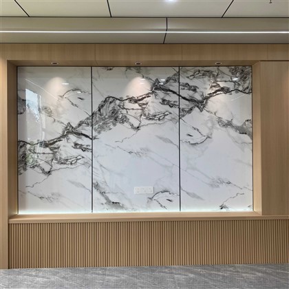 Bamboo Charcoal Wood Venner Wpc Wall Panel