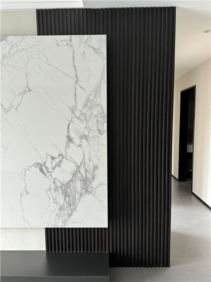 Wood Grain Texture Bamboo Charcoal Fiber Interior Wall Panel